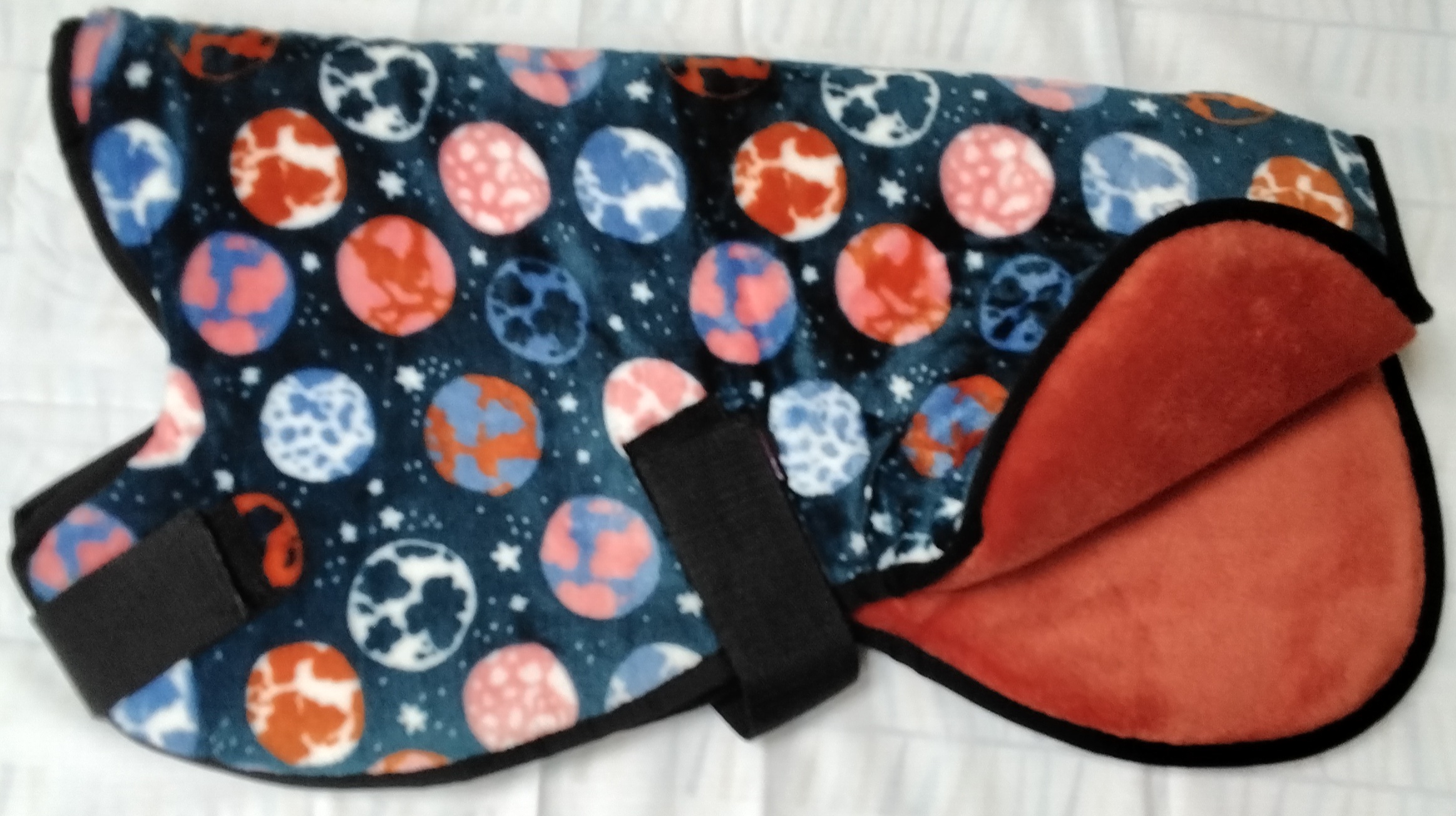 Bodywarmer - Worlds with rust orange (clips)