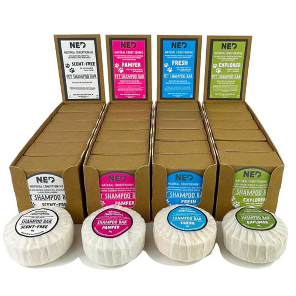 Ned - natural pet shampoo bar